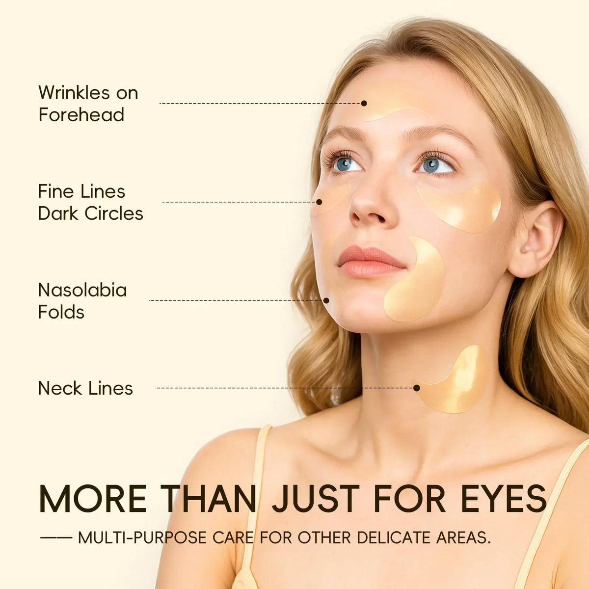 LAIKOU Sakura Snail Eye Mask – Dark Circles & Hydration