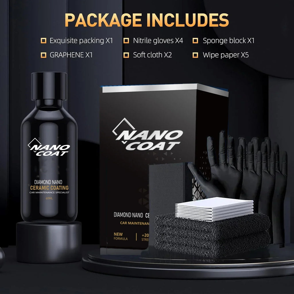 Professional Ceramic Coating Cars Gloss Paint Protection UV Resistant