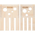 Wood Pom Pom Maker Loom Kit – 4 Sizes DIY Wool Craft Tool