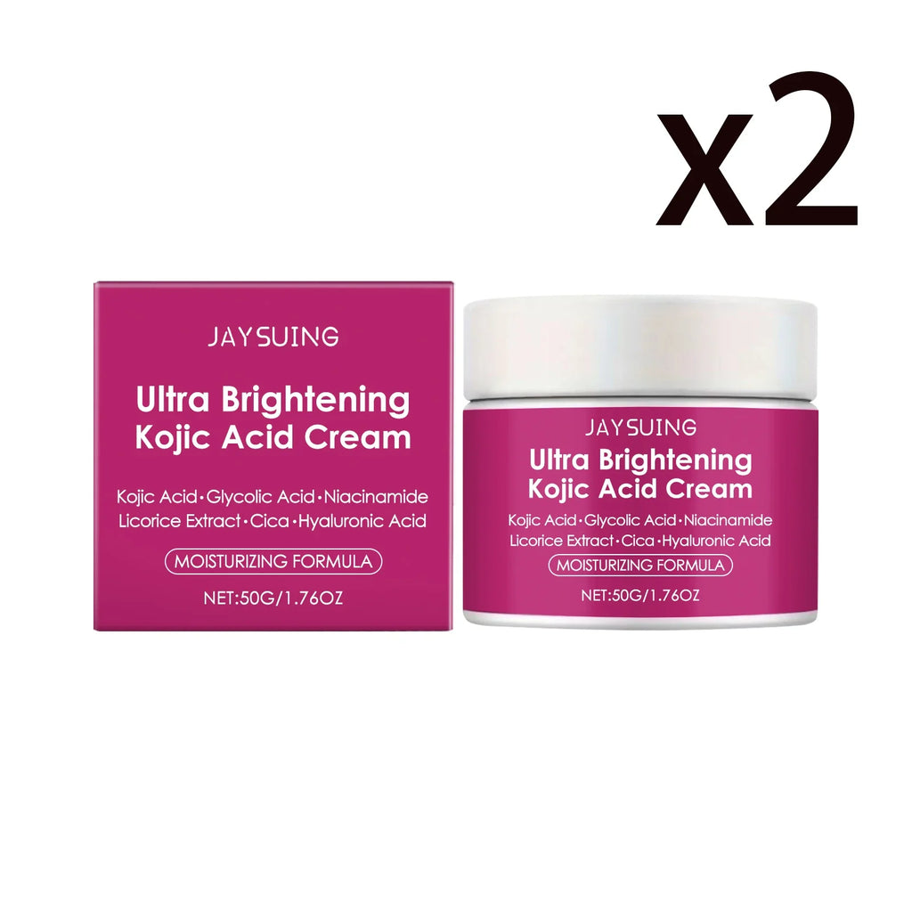 Kojic Acid & Niacinamide Face Cream – Brightening Moisturizer