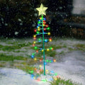 Solar LED Christmas Tree Light – Outdoor Waterproof Garden Decor