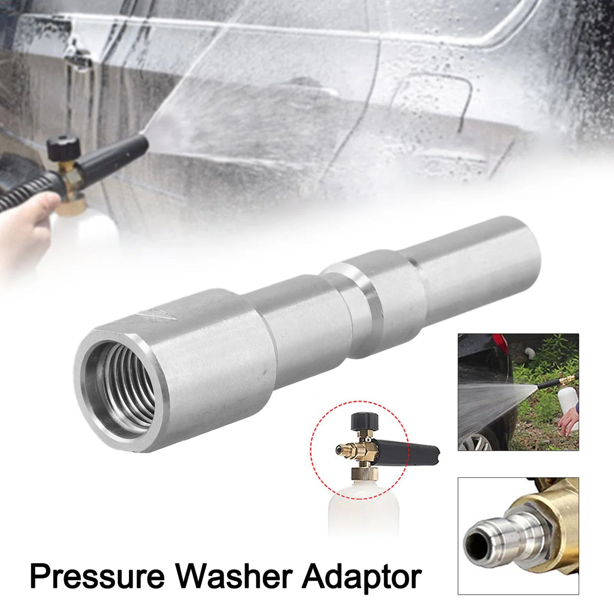 Nilfisk KEW Alto Pressure Washer 1 4 Adapter Spare Parts Replacement