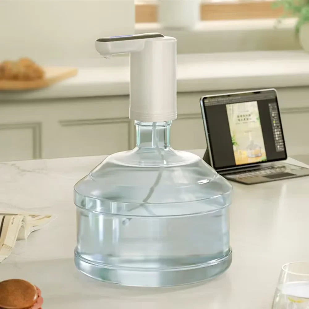 USB Rechargeable Electric Gallon Water Bottle Pump Dispenser