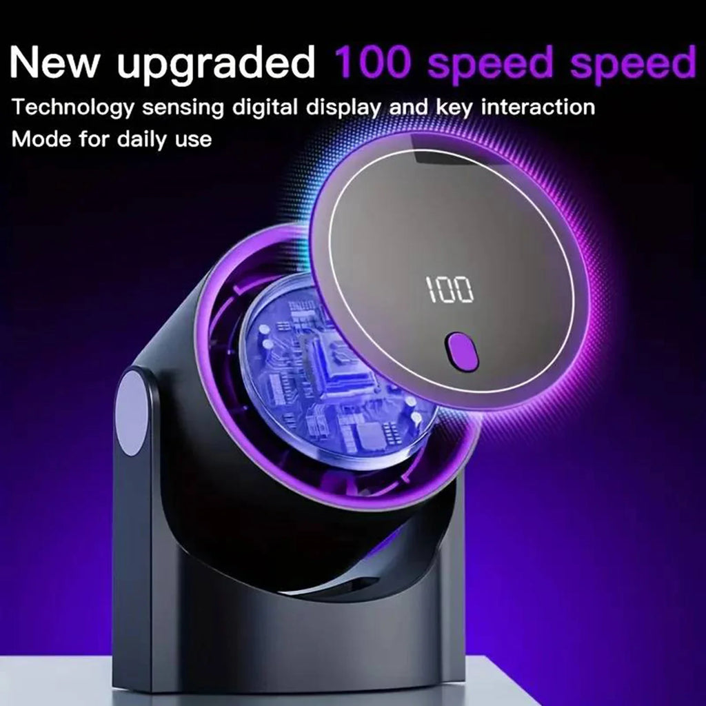 Air Circulation Fan Small USB-Powered Charging Desktop Hanging Quiet