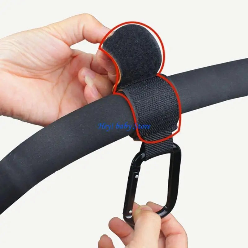 Adjustable Anti-Skid Stroller Hooks | Pram Bag Hangers