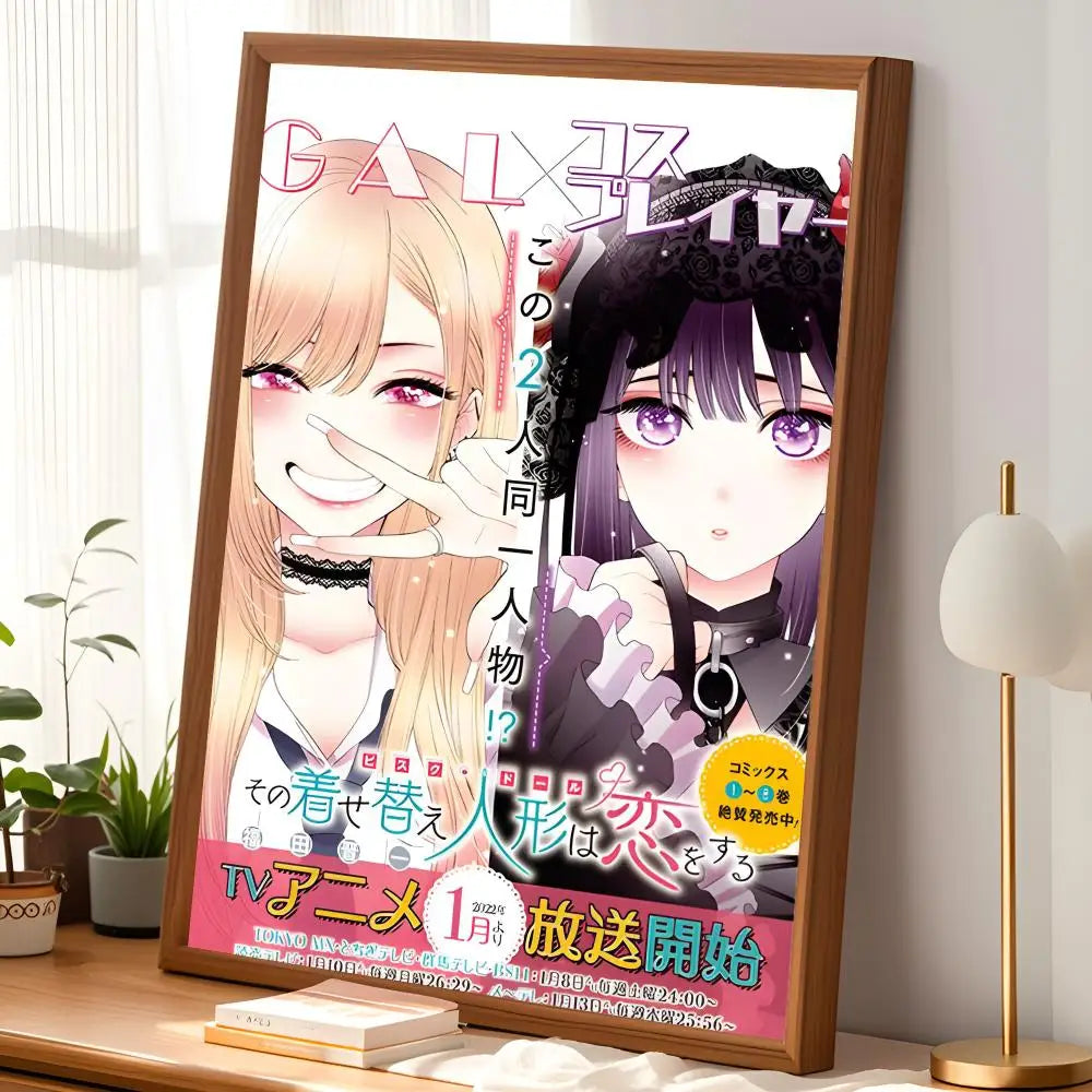 My Dress-Up Darling Self-Stick HD Wall Art Poster | Anime Decor