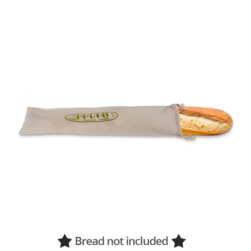 Linen Bread Bags Sourdough Homemade Reusable Storage Bag Fabric Home