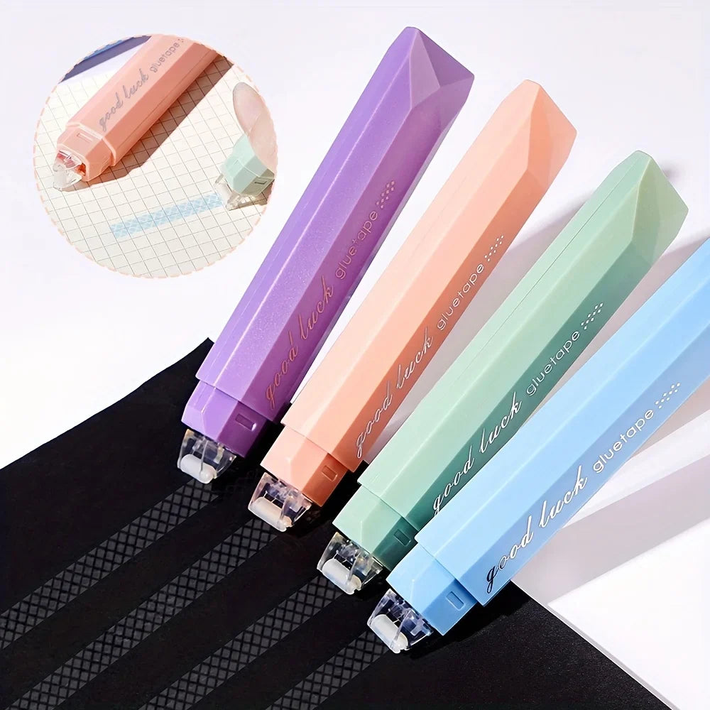 Waterproof Glue Tape Scrapbooking Adhesive Roller Crafts Wrapping