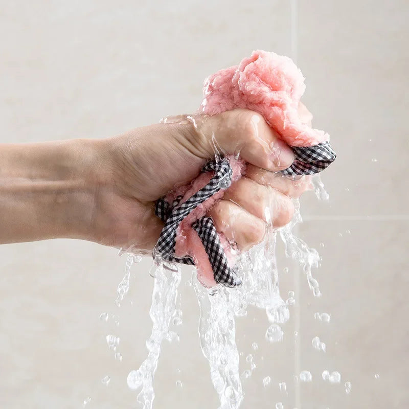10-Pack Coral Velvet Dish Cloths – Soft, Absorbent & Reusable