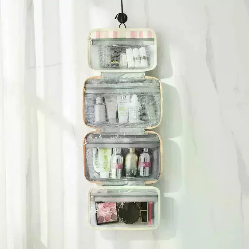 Marbit Folding Travel Wash Bag | Wet Dry Separation Cosmetic Bag