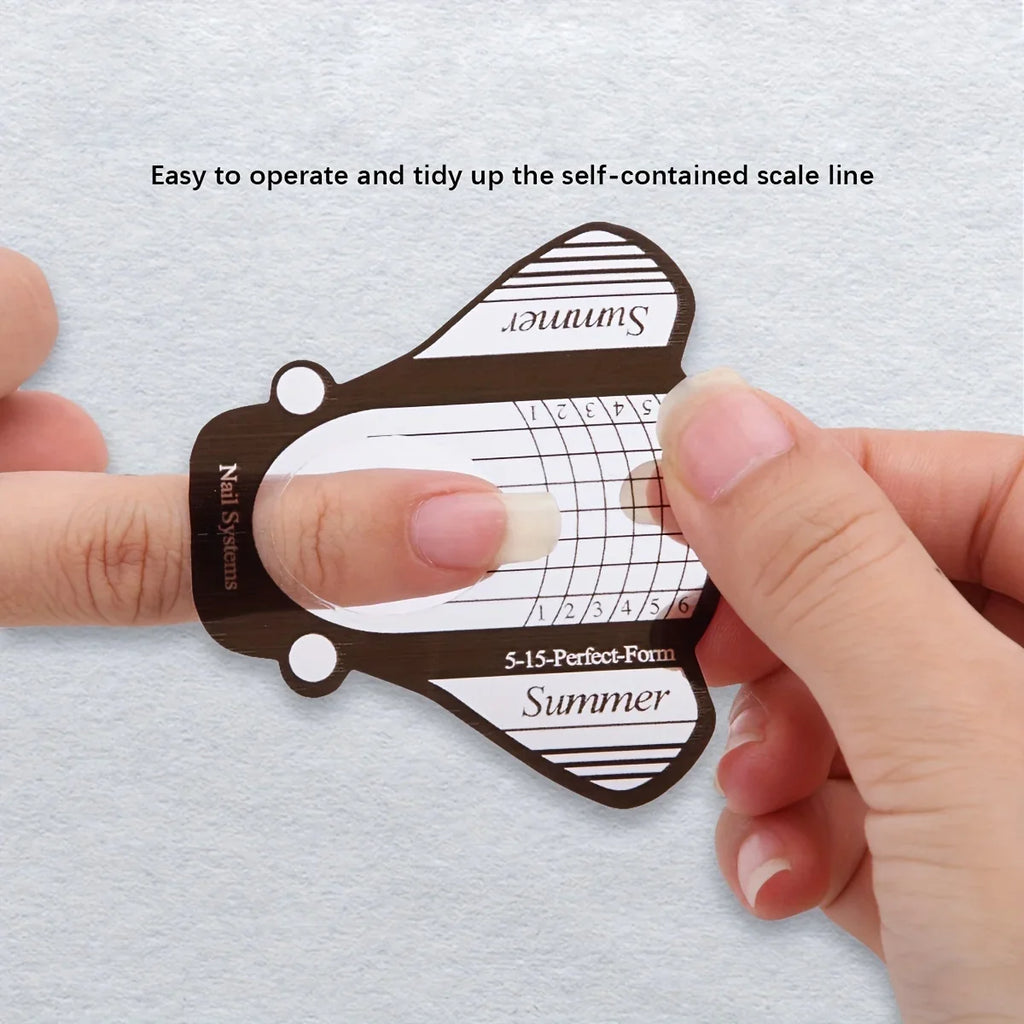 Bee-Shaped Nail Extension Paper Holder | French Manicure Tool