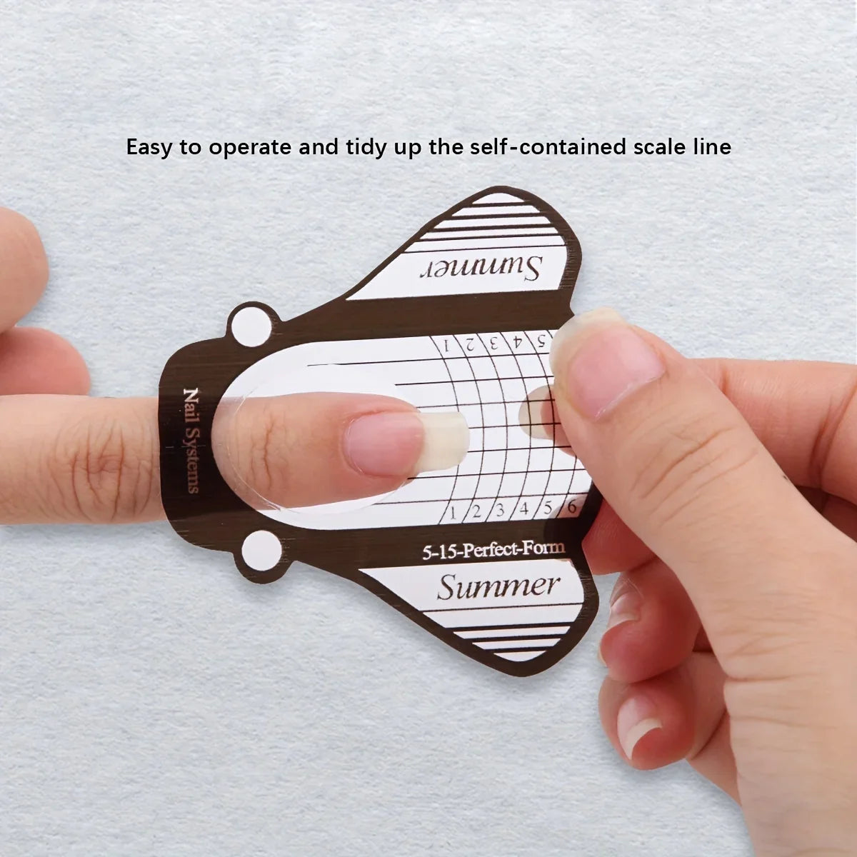 Bee-Shaped Nail Extension Paper Holder | French Manicure Tool