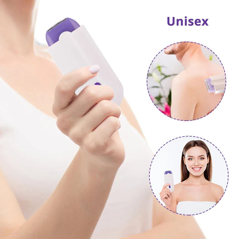 2-in-1 Women's Facial & Body Hair Removal Trimmer