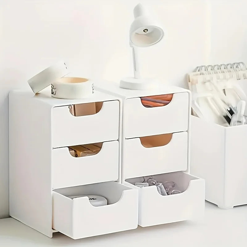 Mini Chic 3-Tier Drawer Organizer Desk Perfect Office Supplies