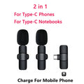 AyeBeau Dual Wireless Lavalier Mic for iPhone & Android