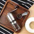 A36T-2X Manual Coffee Grinder Hand Mill Burrs 6 Adjustable Settings