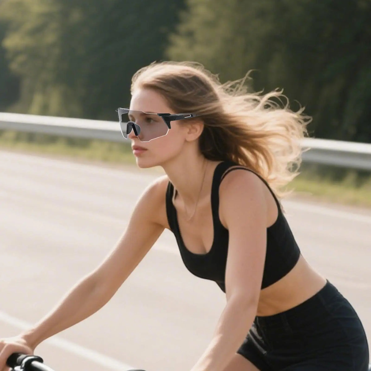 Photochromic Cycling Sunglasses UV400 Polarized Sports Eyewear