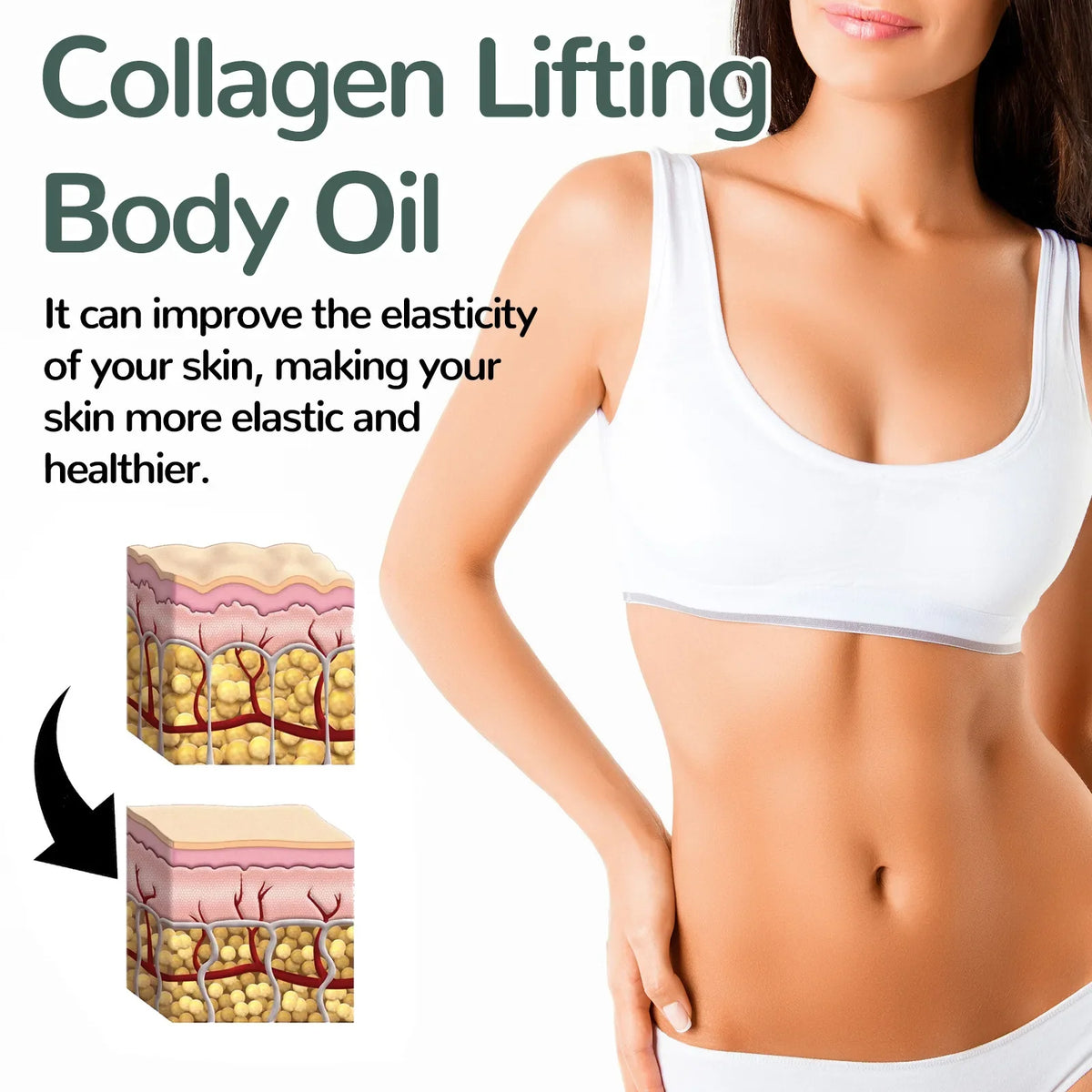 OceAura Collagen Body Oil – Firming, Anti-Aging & Hydrating 100ml