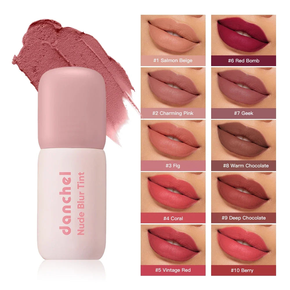 K-Beauty Nude Blur Tint 2-in-1 Lip & Cheek Stain – Light Apricot
