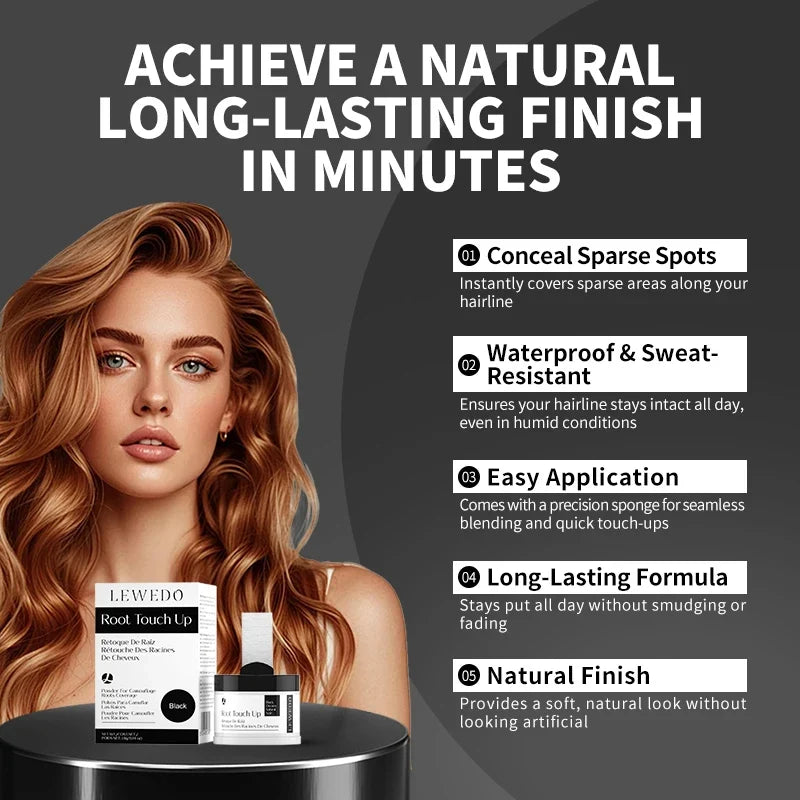 LEWEDO Hairline Powder 4g – Waterproof Root & Edge Concealer