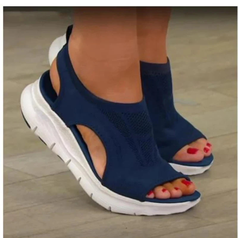 Women's Plus Size Platform Sandals – Beach Gladiator Style