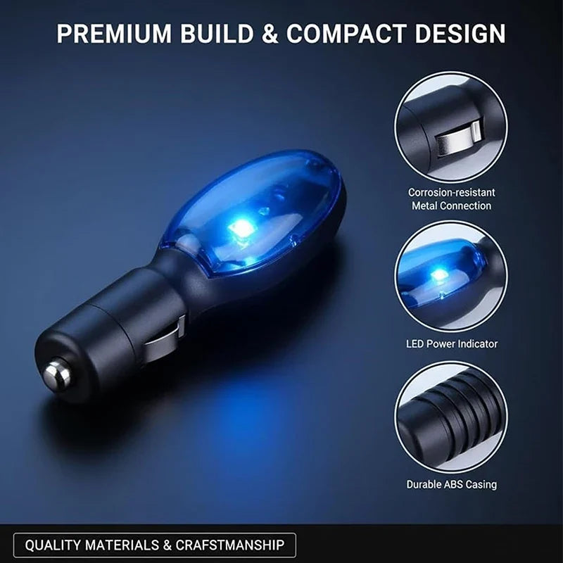 12V Car Fuel Saver Plug – Voltage Stabilizer & Eco Accessory