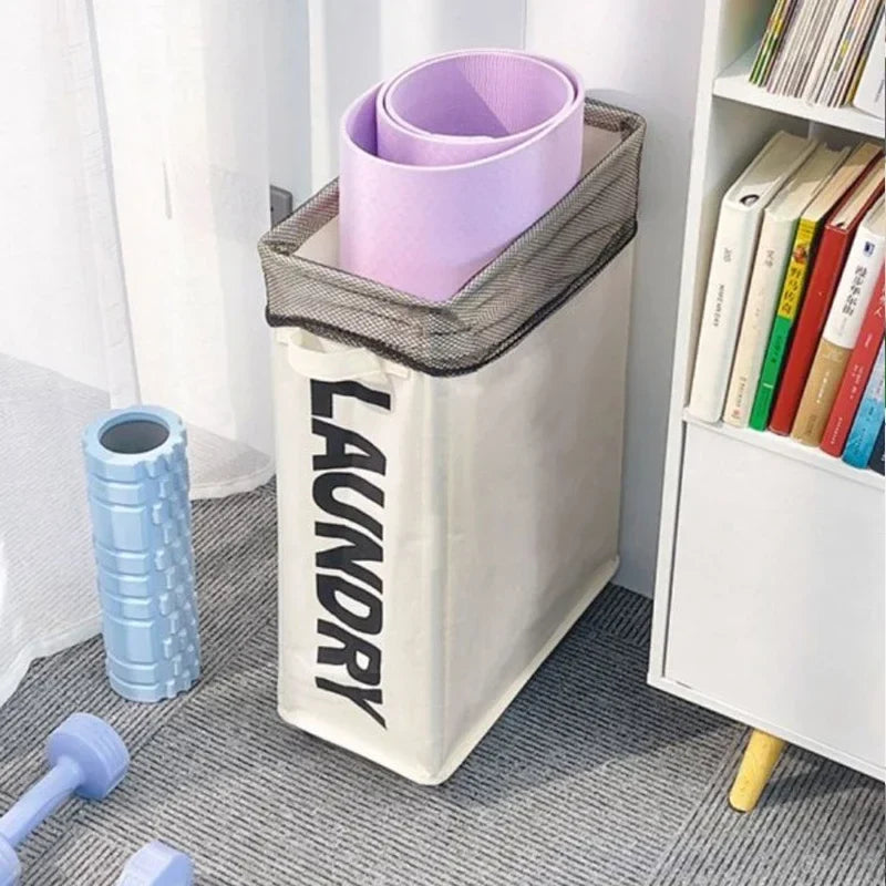 Foldable Laundry Basket Dirty Clothes Storage Box Yoga Sundries