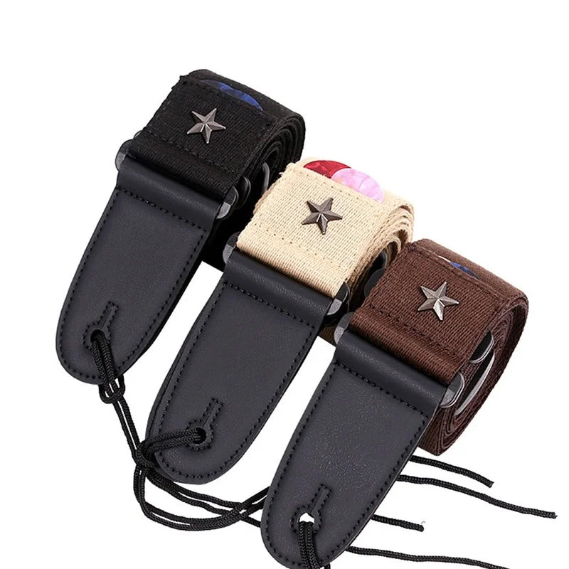 Wear Resistant Acoustic Bass Thicken Shoulder Belt Parts Anti Slip