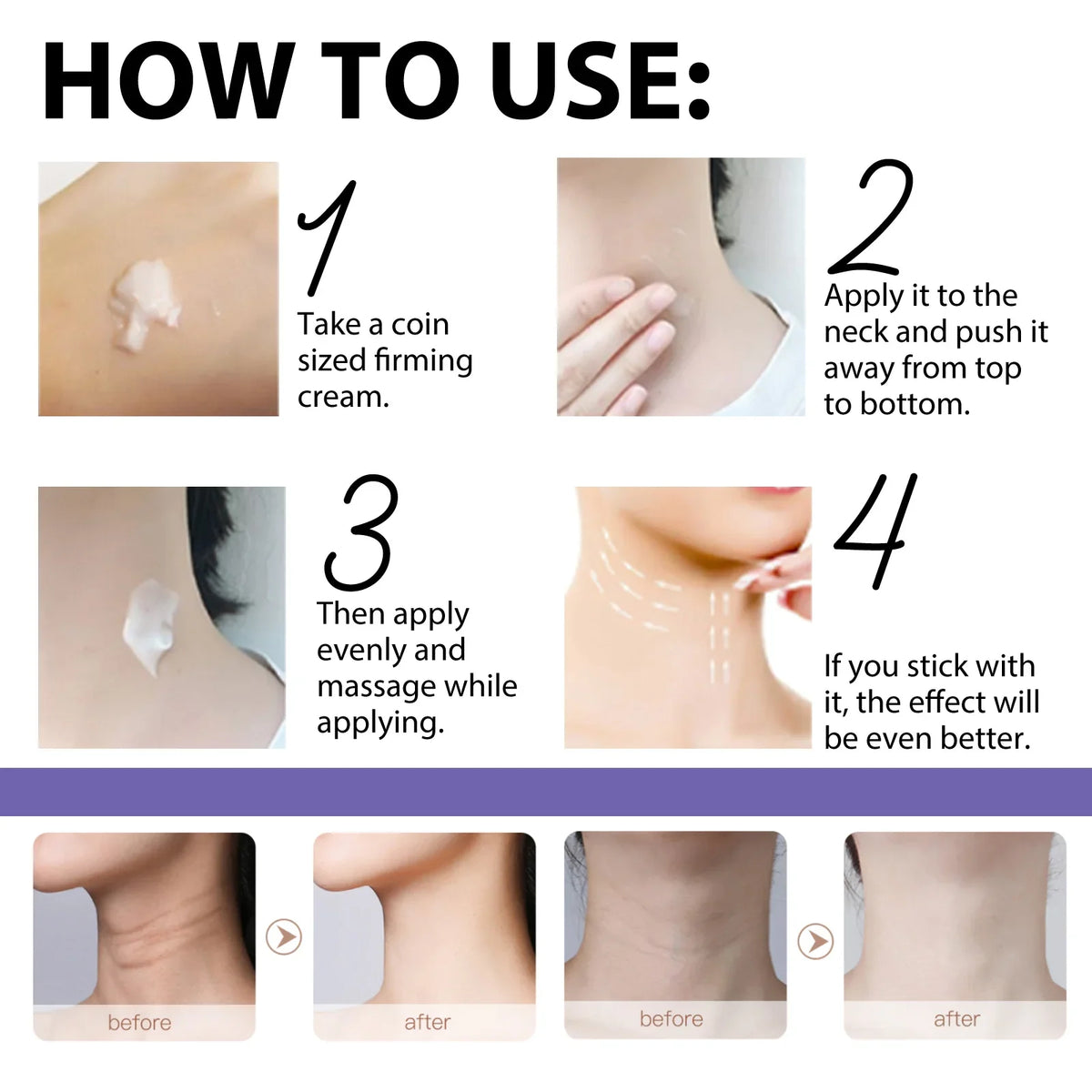 Retinol Neck Firming Cream – Moisturizing & Smoothing 40ml