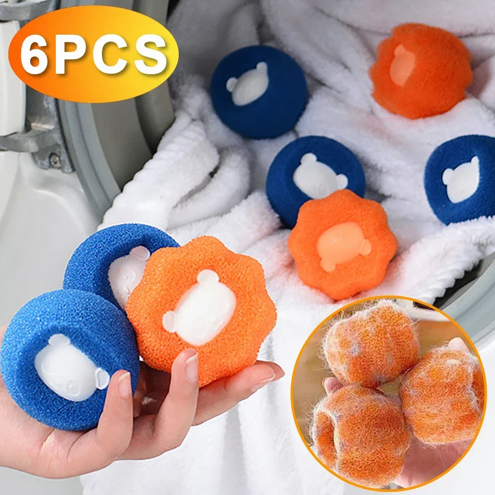 Reusable Laundry Washing Balls – Lint & Pet Hair Remover