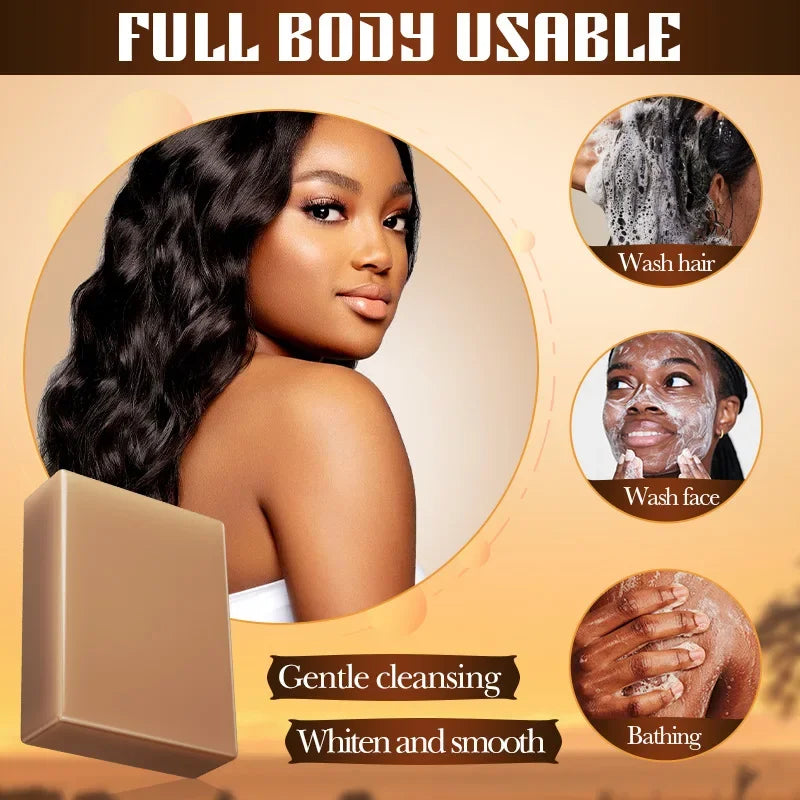 SADOER 100g African Essential Oil Handmade Soap – Face & Body