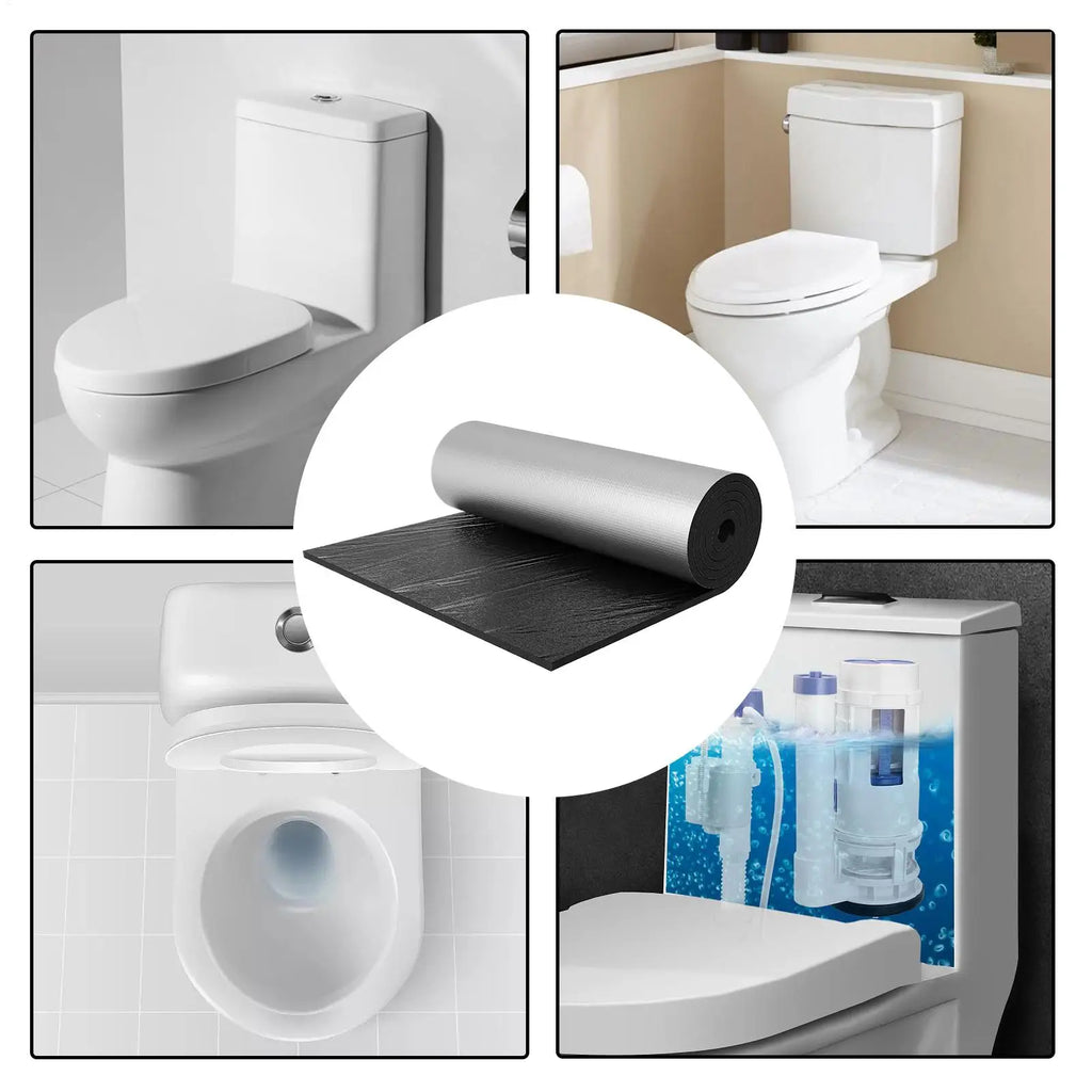 Toilet Tank Insulation Liner – Anti-Condensation Foil Kit