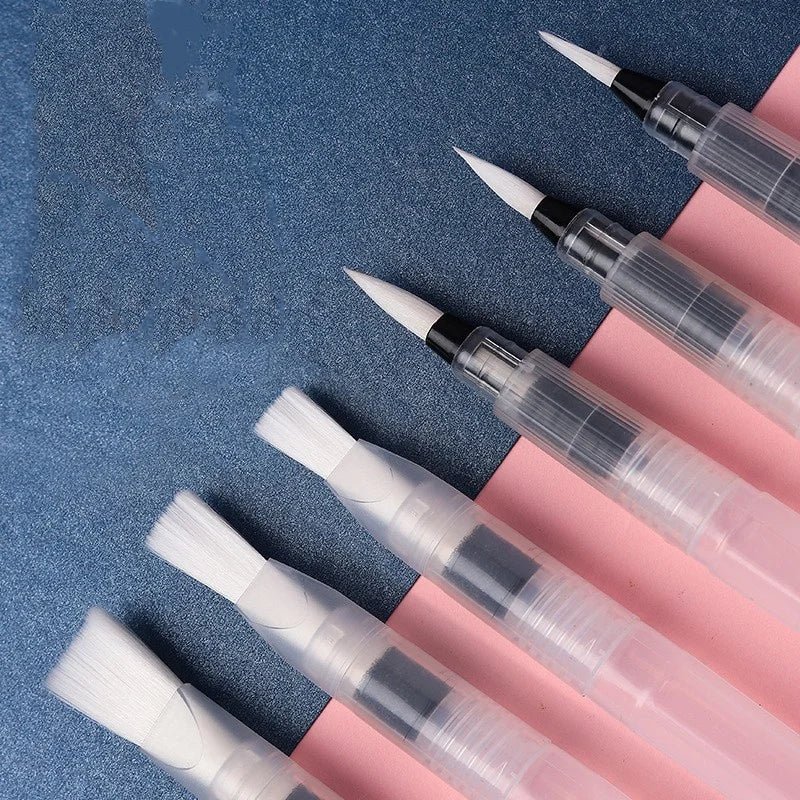 Tap Brushes Storage Brush Nylon Hair Solid Watercolor Water Soluble