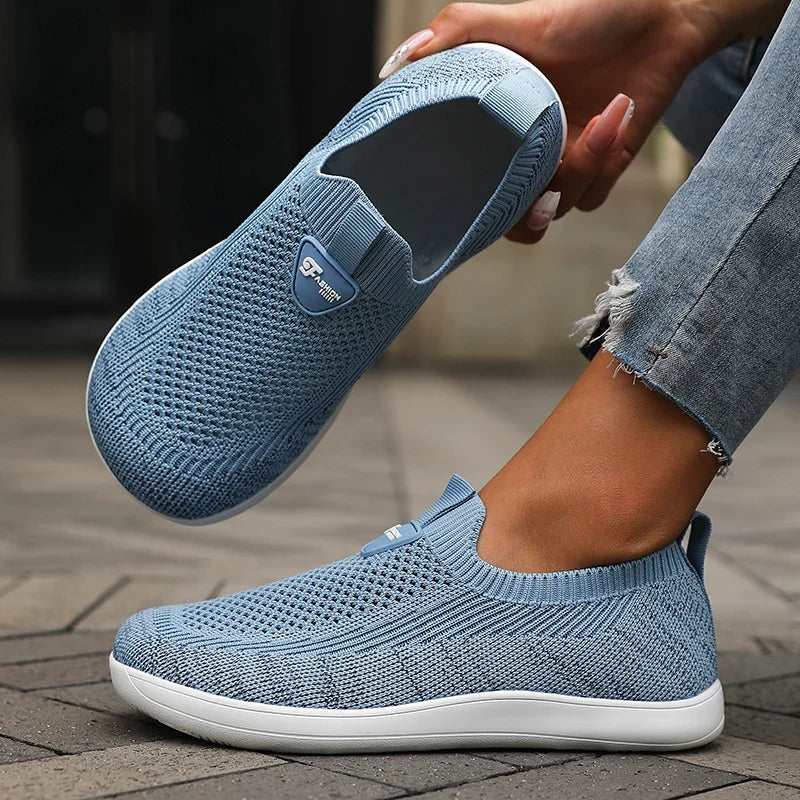 ZULIWAGN Wide Toe Barefoot Sneakers | Breathable Walking Shoes