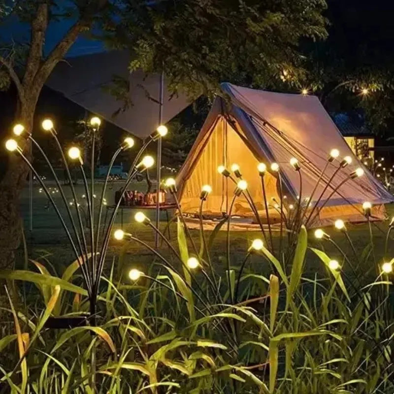 Solar Firefly String Lights – Outdoor Garden Lawn Stake Light