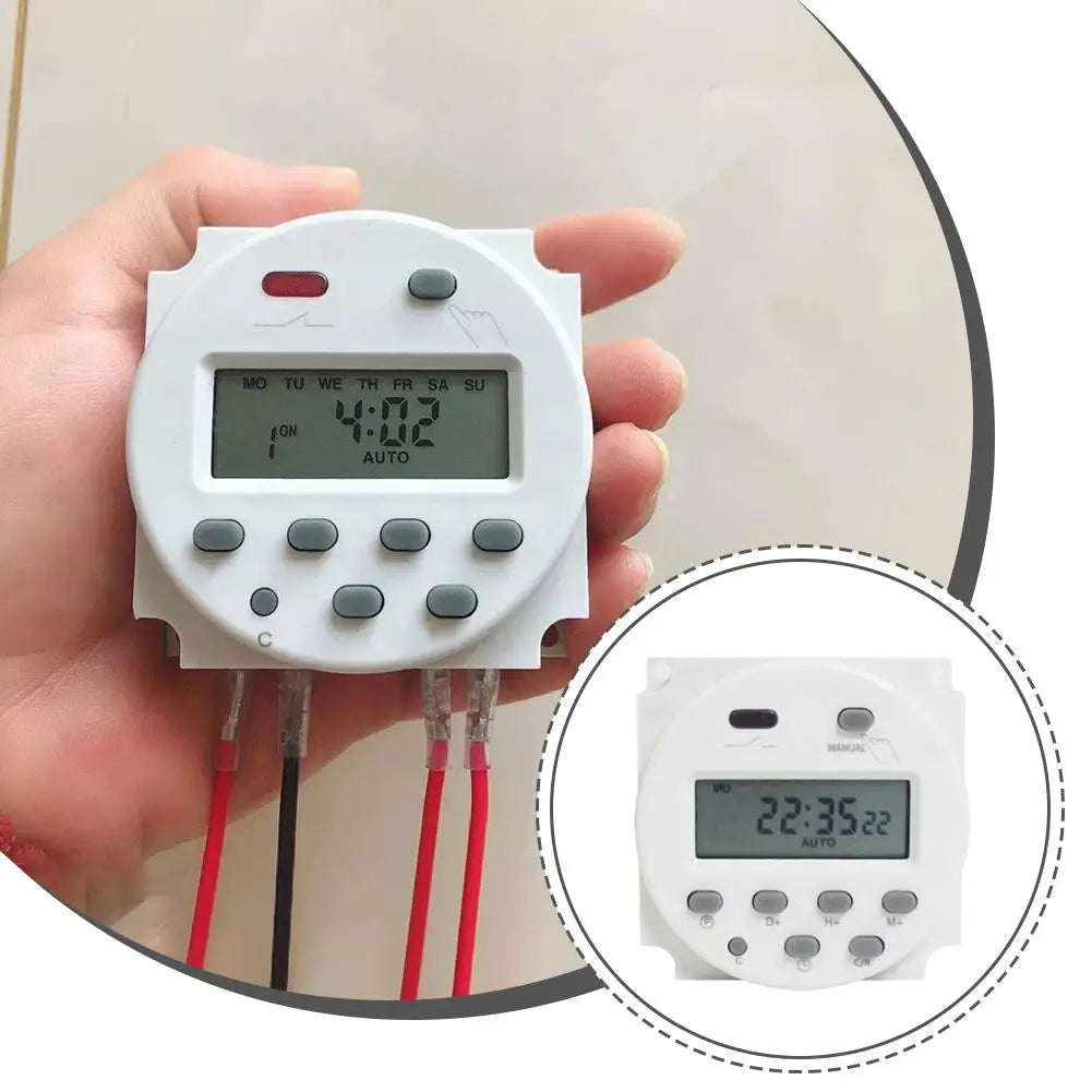 CN101A Digital Programmable Timer Switch – 17 On/Off Programs