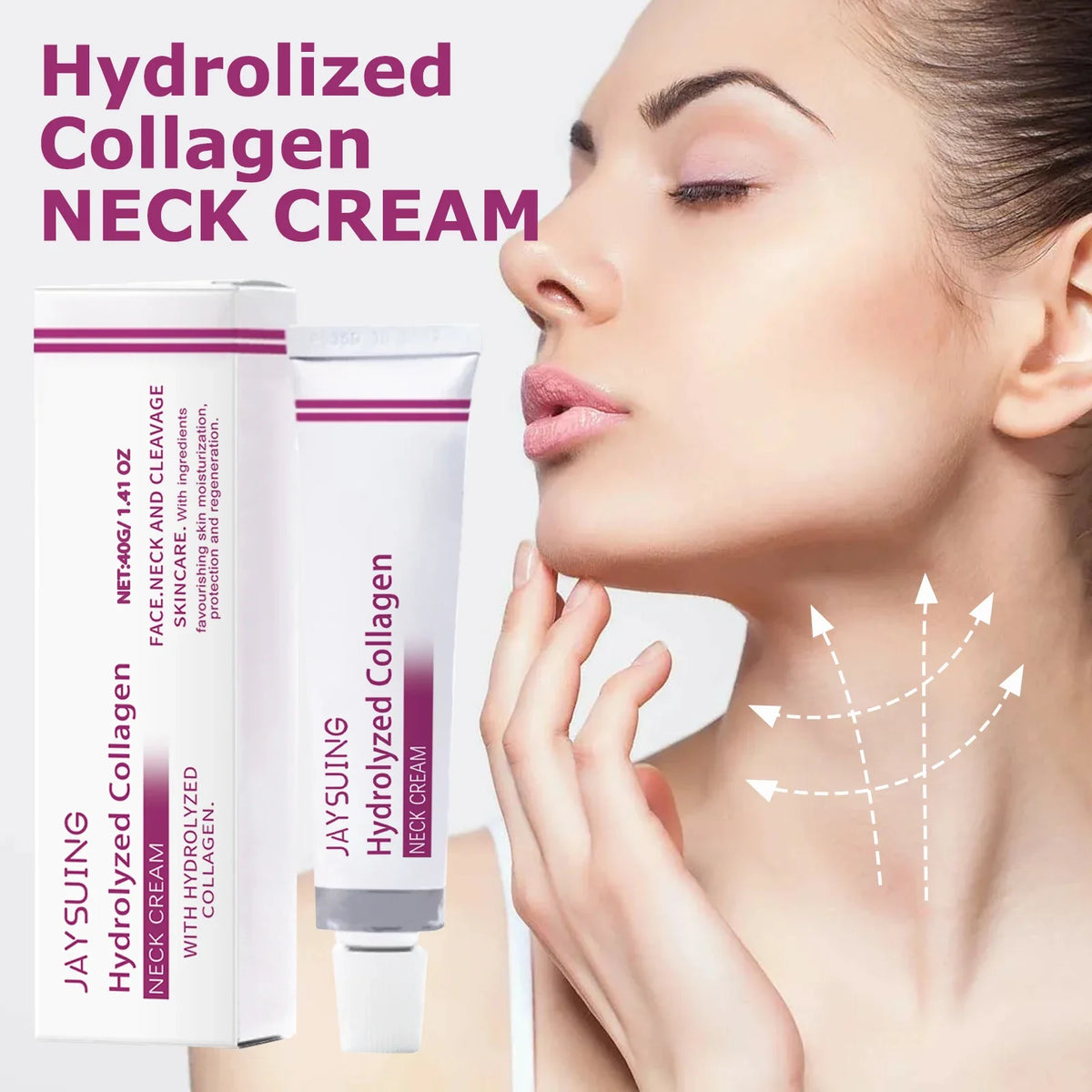 Jaysuing Hydrolyzed Collagen Neck Cream – Firm & Moisturize