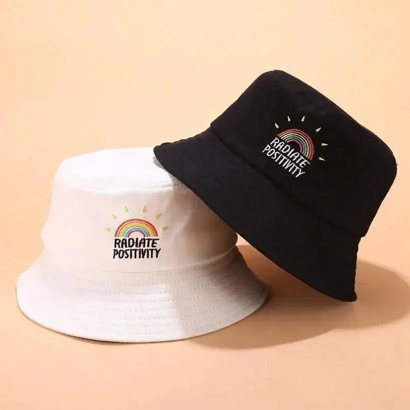 Unisex Floral Fisherman Bucket Hat – Casual Outdoor Sun Hat