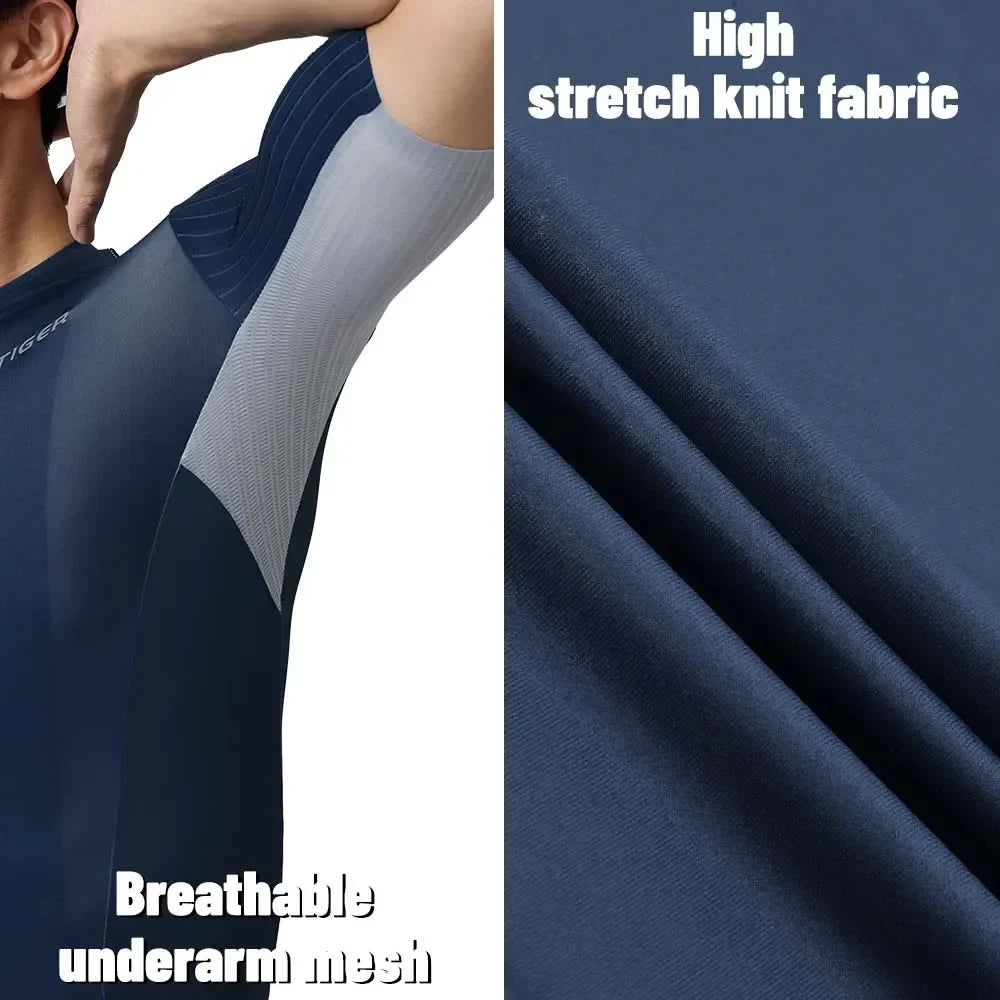 X-TIGER Men's Pro Cycling Jersey – Breathable Short Sleeve Road Bike