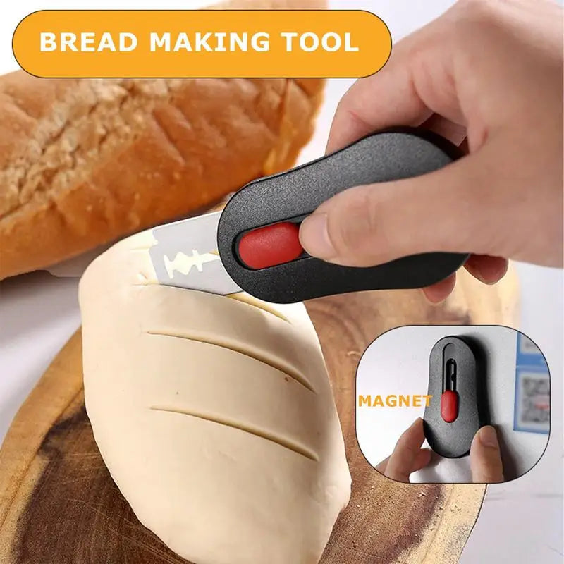 Stainless Steel Flexible Magnetic Dough & Bread Cutter