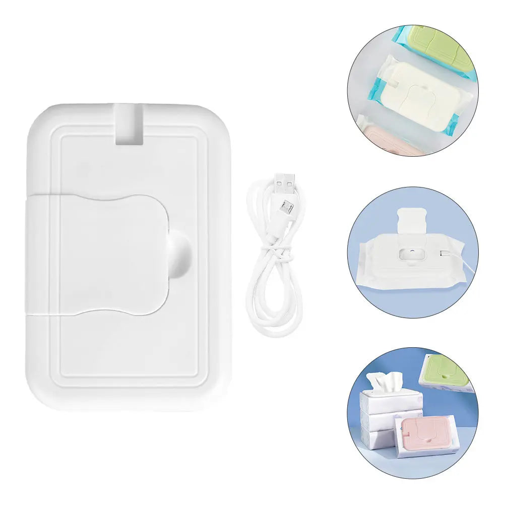 Baby Wipe Warmer 24H Constant Temp USB Dispenser for Diapers