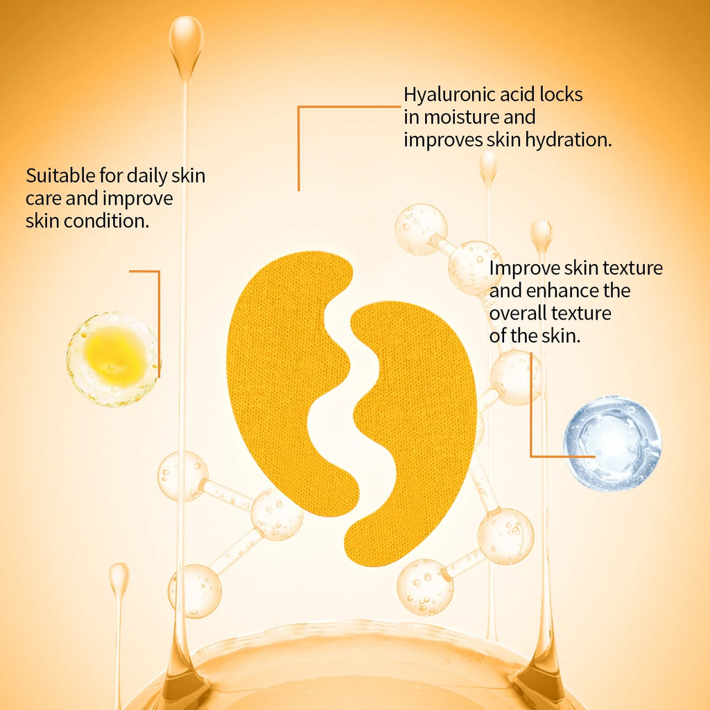 Hyaluronic Acid Nasolabial Fold Patches – Hydrogel Anti-Aging