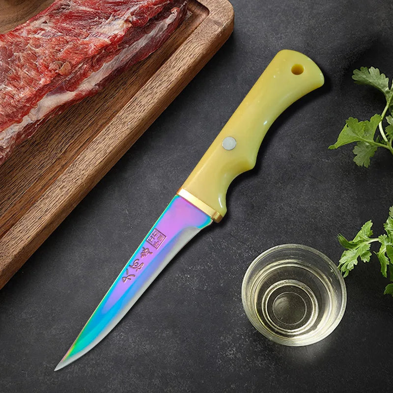 InLeung Stainless Steel Boning Knife – Forged Chef Kitchen Knife