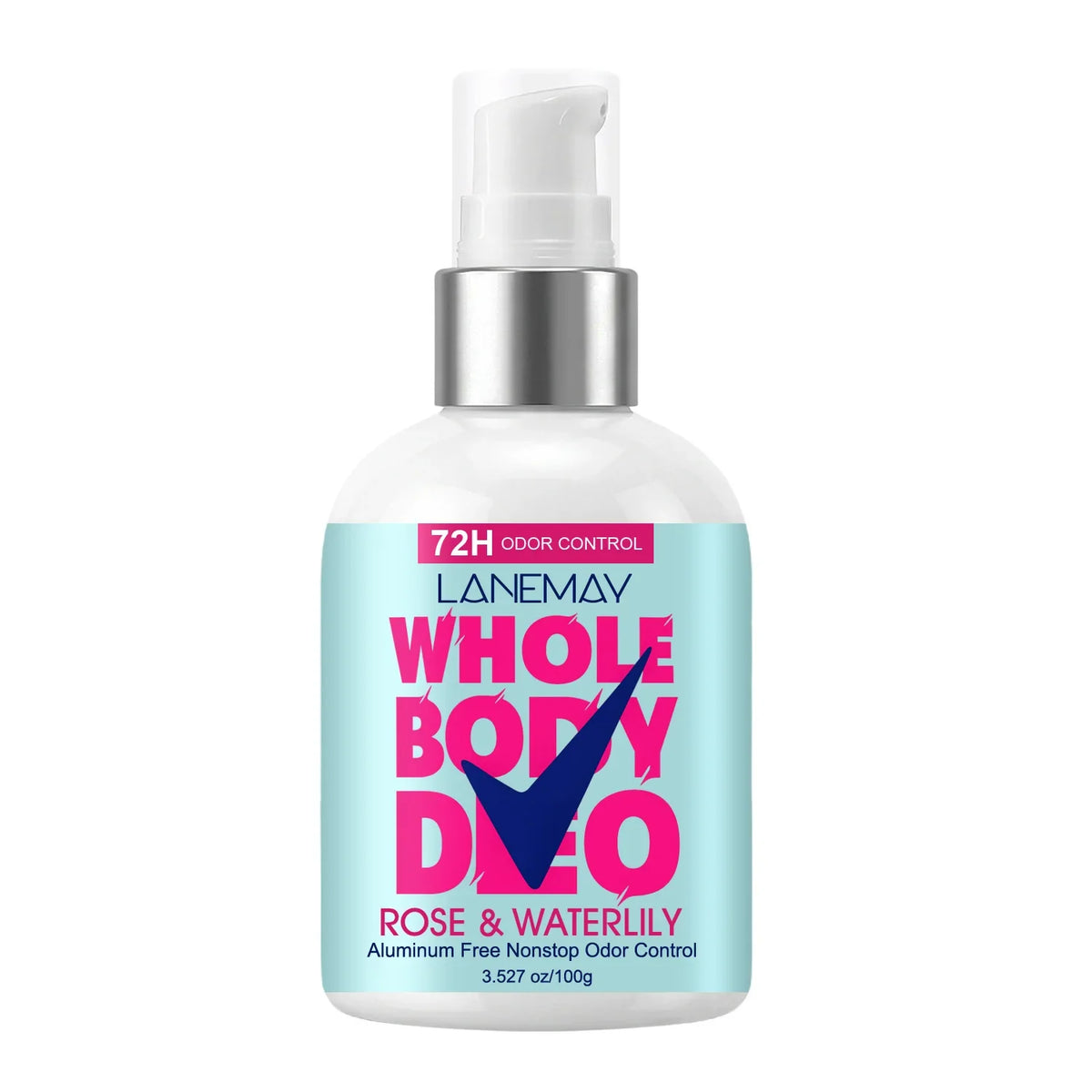 72H Aluminum-Free Whole Body Deodorant Spray – Unisex