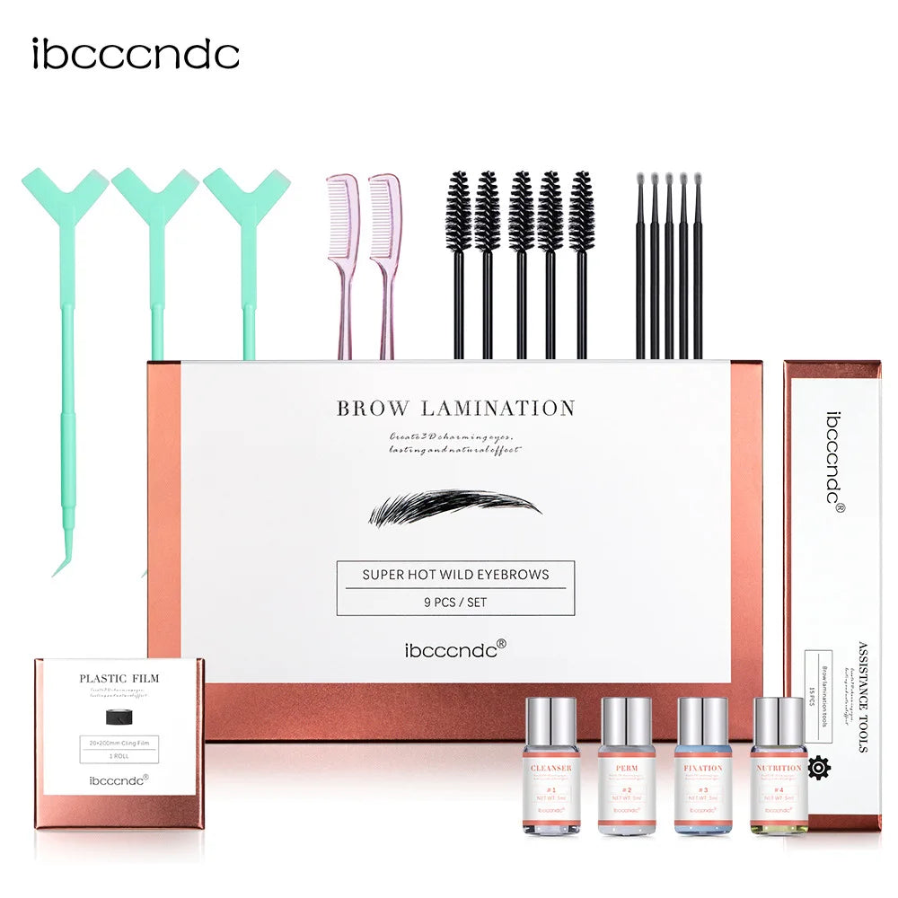 Brow Lamination Kit – At-Home Eyebrow Perm & Styling Set