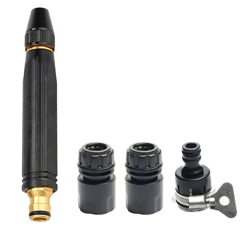 High-pressure Water Pipe Spray Hose Metal Nozzle Garden Lawn Wash