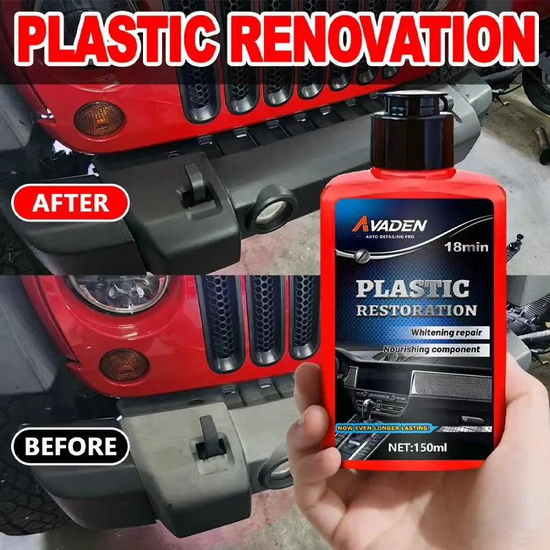 Car Plastic & Trim Restorer – UV Protection Ceramic Coat