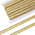 Gold Sequin Ribbon 1/2 Inch – 10.94 Yd Glitter Trim Roll