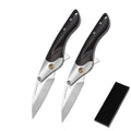 Folding Fruit Knife – Black Walnut & 7Cr17 Stainless Steel