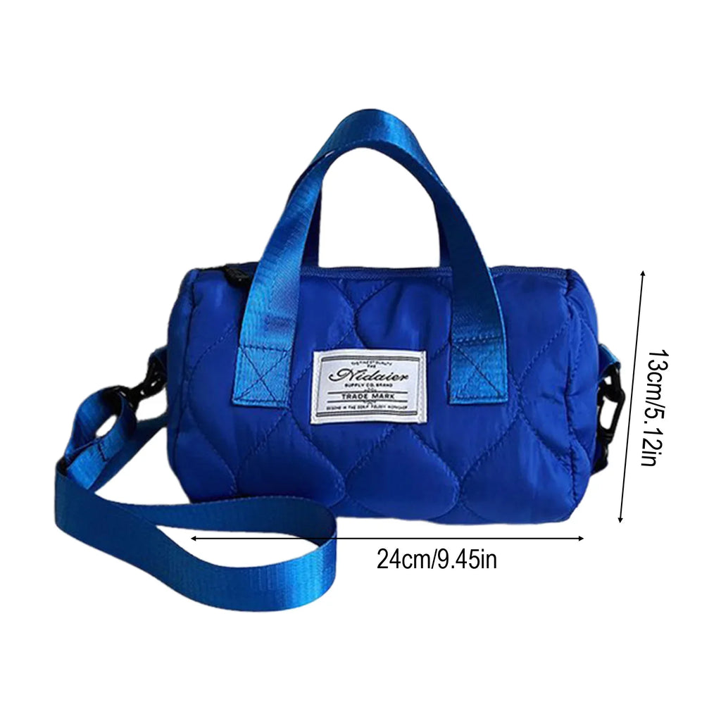 Women's Cotton Crossbody Tote Bag – Gym, Travel & Daily Use